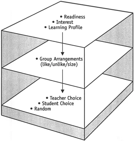 Figure 1.2. Flexible Grouping Options