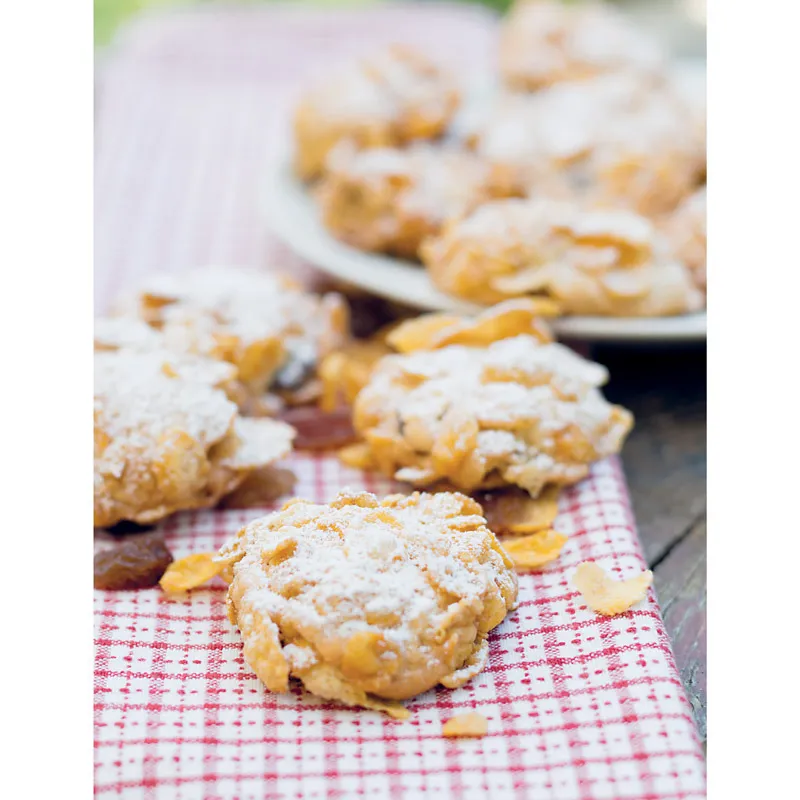 Biscotti con i corn flakes