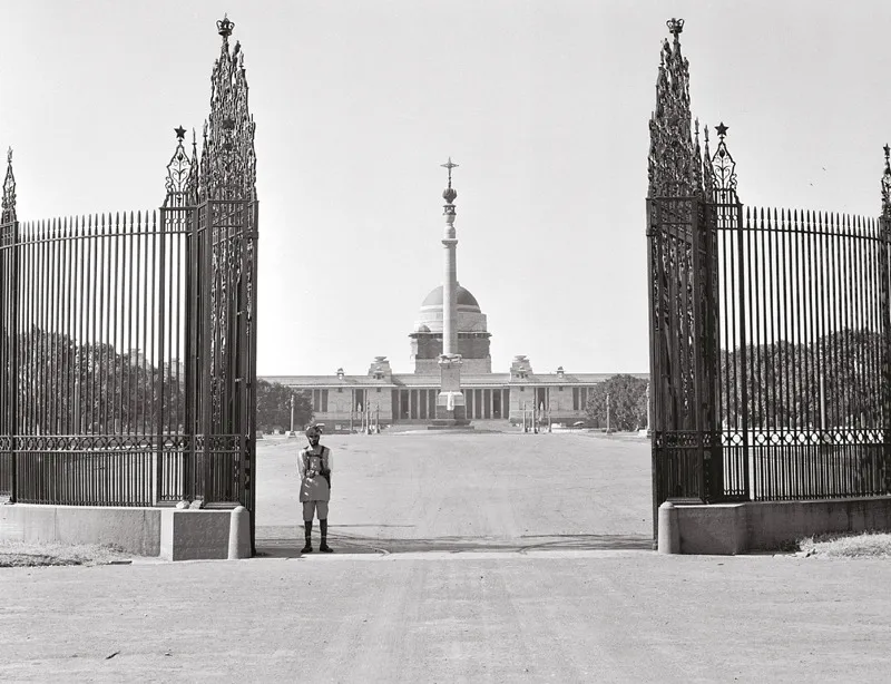 Il capolavoro di Lutyens e Baker: il palazzo del viceré a Nuova Delhi (1912-29 ca).