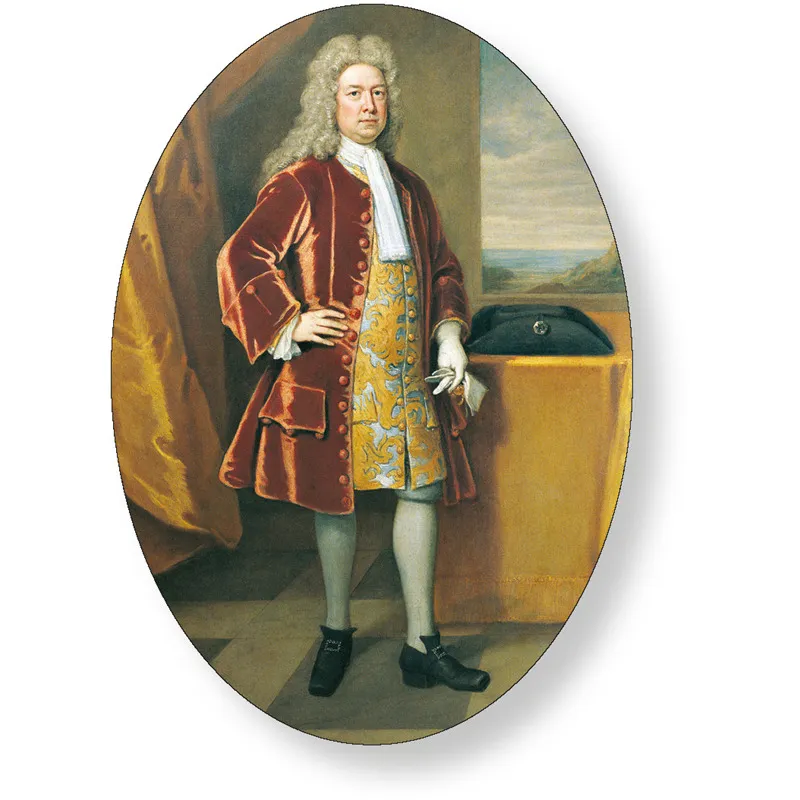 Thomas «Diamante» Pitt: ritratto di John Vanderbank (1710-20 ca).
