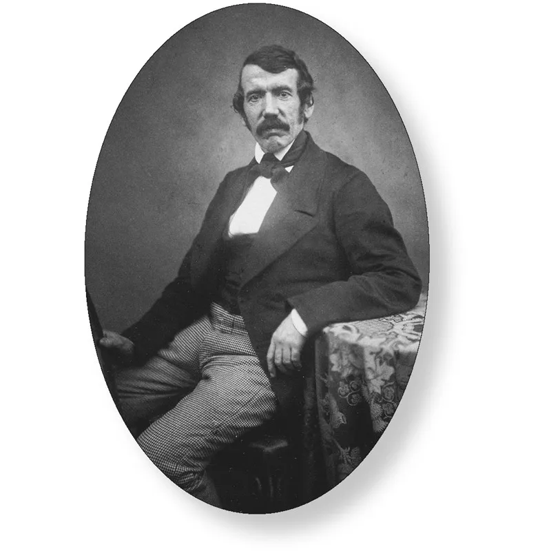 David Livingstone: foto di Maull & Co. (1864-65 ca).