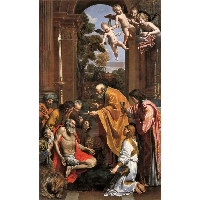 Domenichino, Comunione di san Girolamo, 1611-14. 