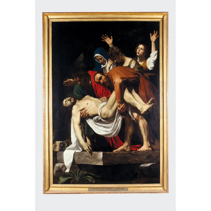 Caravaggio, Deposizione dalla croce, 1603-04. 