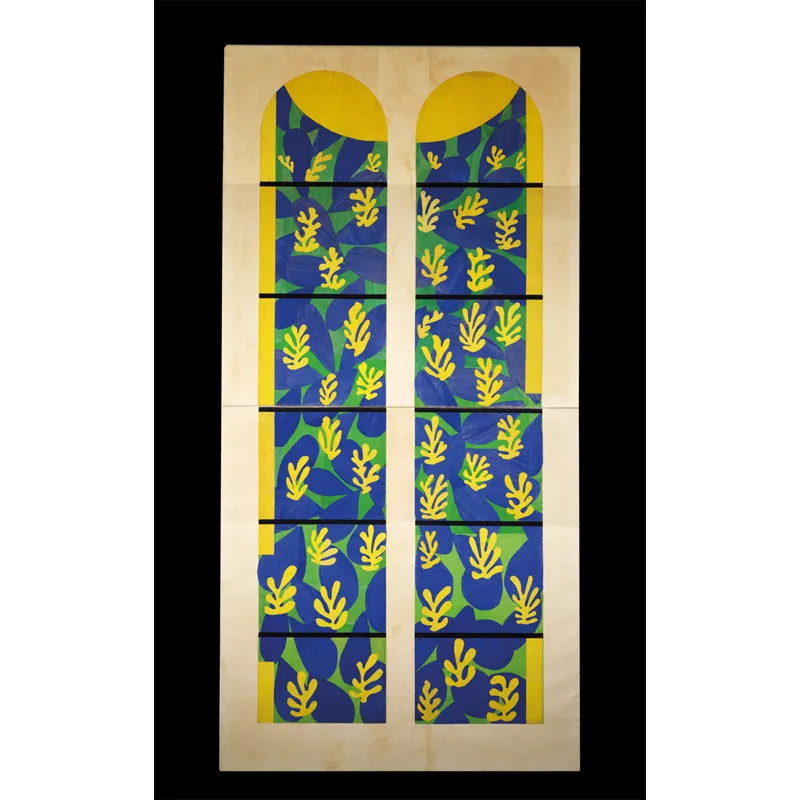 Henri Matisse, progetti per la Cappella del Rosario di Vence, 1948-49.  (© Succession H. Matisse, by SIAE 2014) 