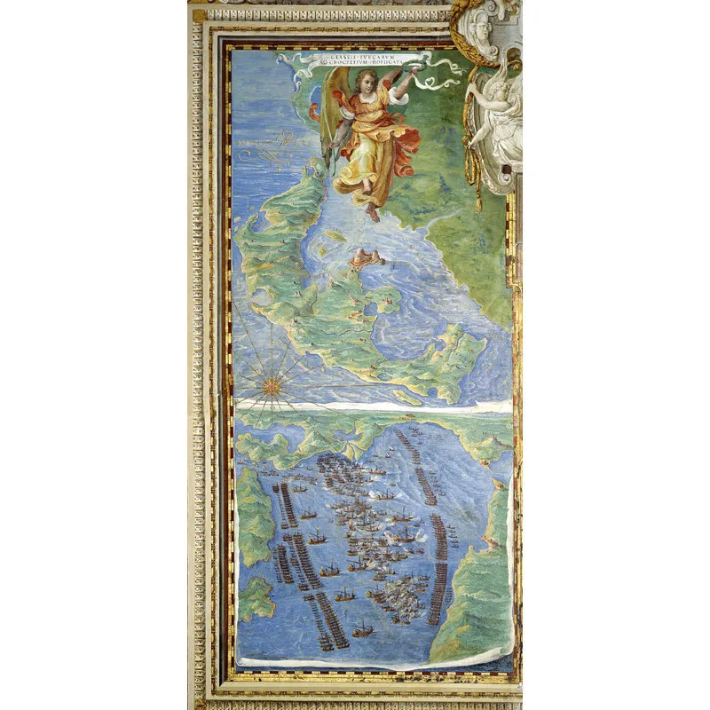 La battaglia di Lepanto, 1581. 