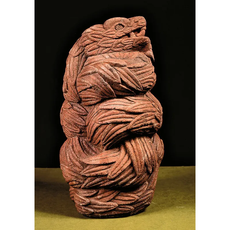 Statua del dio Quetzalcóatl, il «serpente piumato», cultura mexica, 1350-1521 d.C. 