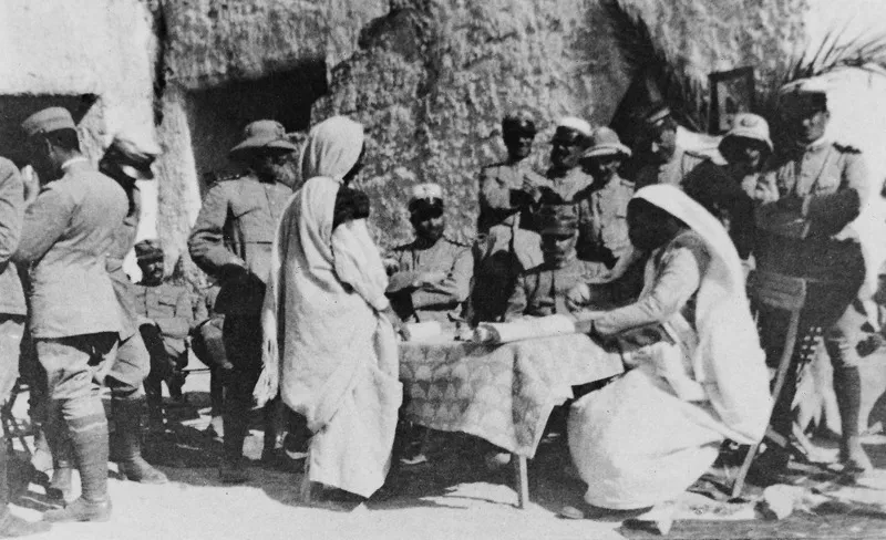 Brach, 13 dicembre 1913. Un primo piano dell’atto di sottomissione. (CMPA, s.f., foto n. 92)