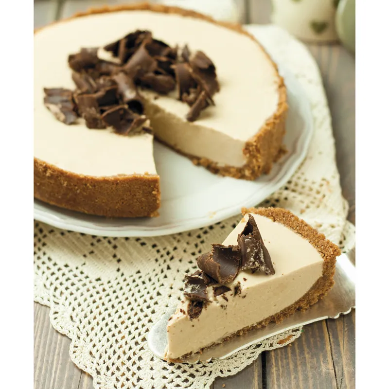 CROSTATA AL CAFFÈ E RICOTTA SENZA COTTURA 