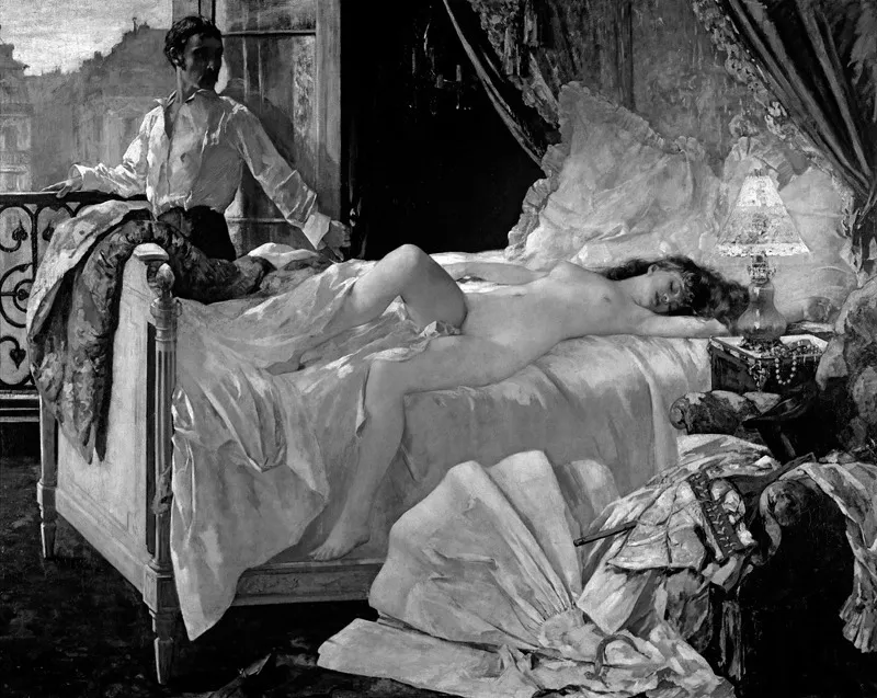 Henri Gervex, Rolla (1878). Bordeaux, Musée des Beaux-Arts (Foto © Mondadori Portfolio/Bridgeman Images)