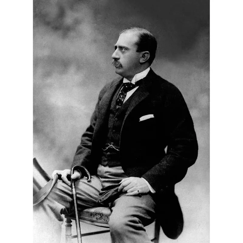 Il conte Moïse de Camondo (1860-1935) in una foto del 1900. (Foto © Mondadori Portfolio/Rue des Archives/PVDE)