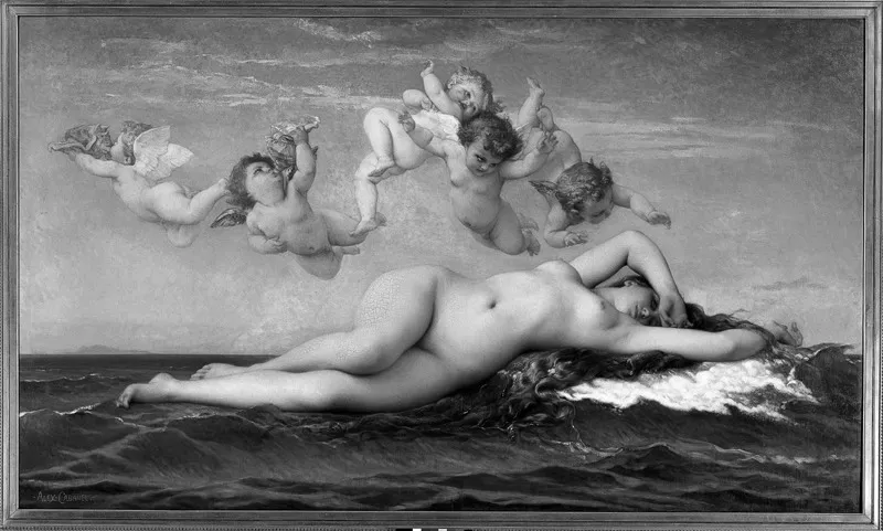 Alexandre Cabanel, La nascita di Venere (1863). Parigi, Musée d’Orsay (Foto © Mondadori Portfolio/Electa/Laurent Lecat)