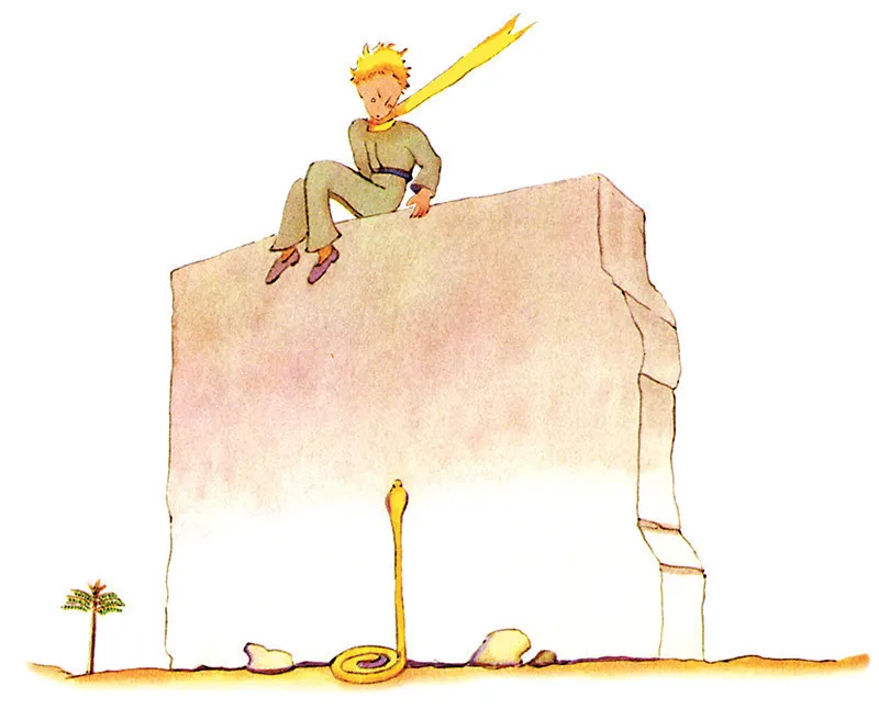 «Adesso vattene...» proseguì lui, «voglio tornare giù!»