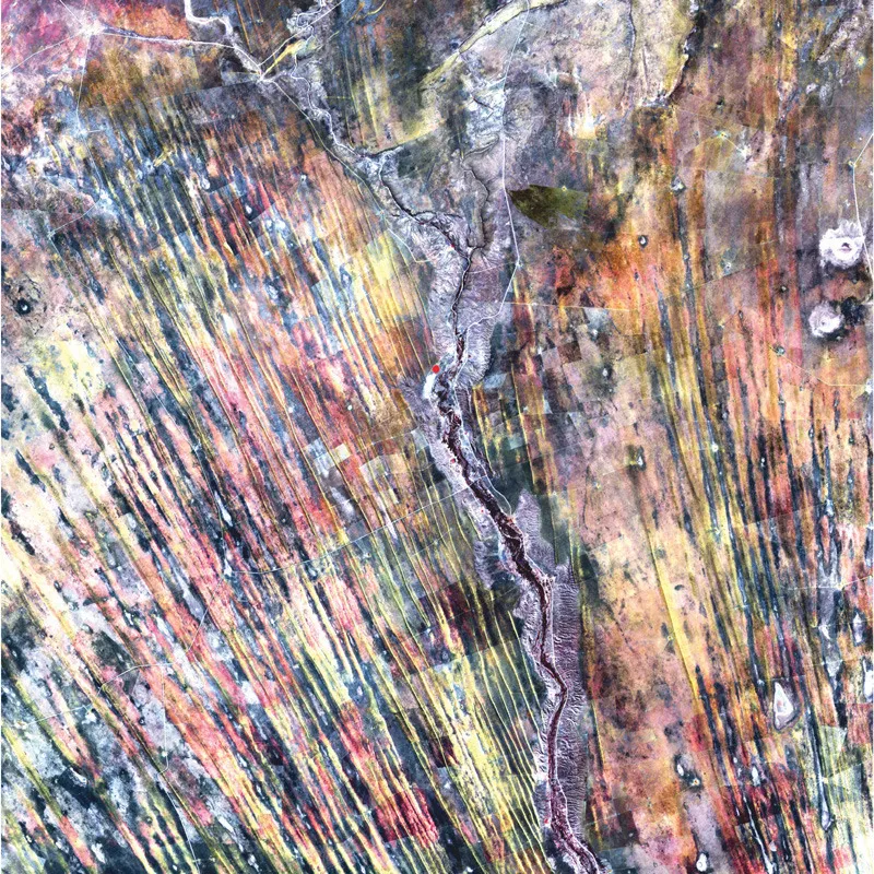 Il deserto del Kalahari visto dallo spazio. © NASA/SCIENCE PHOTO LIBRARY