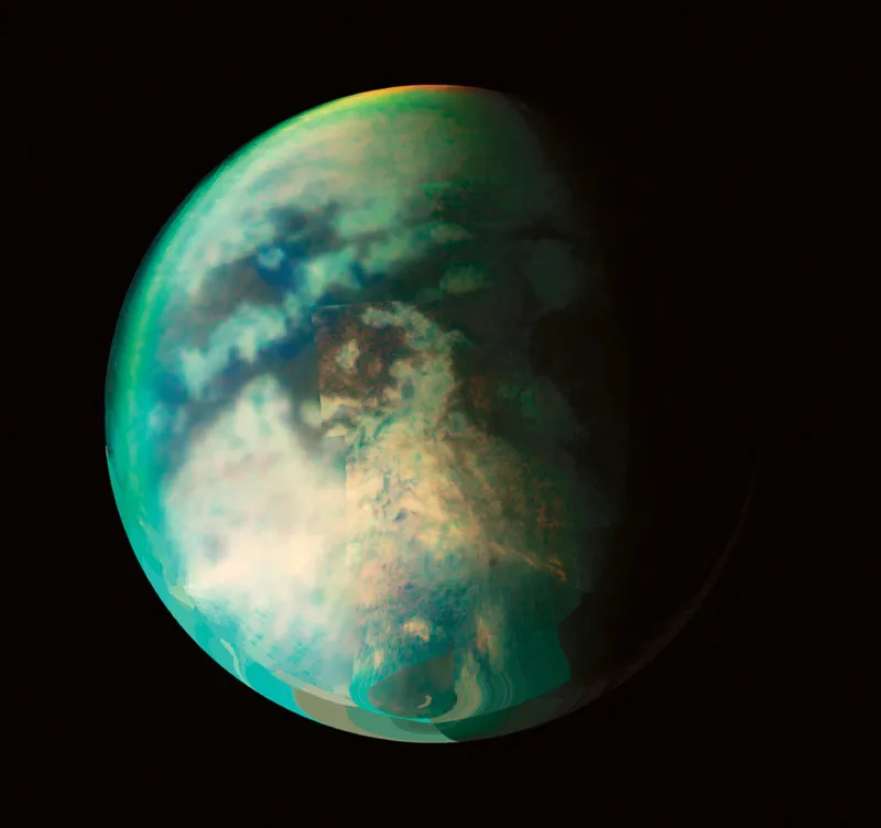 La superficie di Titano: immagine ripresa dalla Cassini. © NASA/JPL/U. ARIZONA/SCIENCE PHOTO LIBRARY