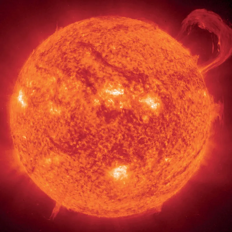 Il nostro Sole. © ESA/NASA/SOHO.