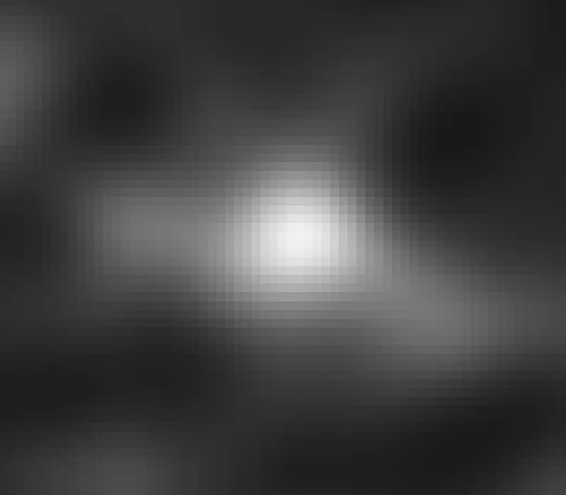 Una piccola particella delle galassie giganti di oggi; questa galassia compatta esisteva già appena 480 milioni di anni dopo il Big Bang. © NASA/courtesy of nasaimages.org.