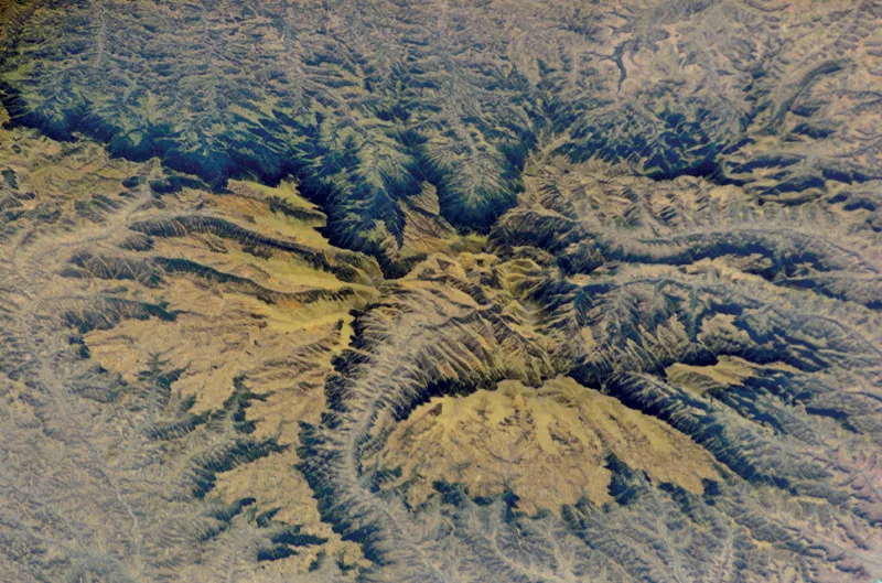 La nostra Terra vista dallo spazio. I monti Simien in Etiopia, Africa. © NASA/courtesy of nasaimages.org.