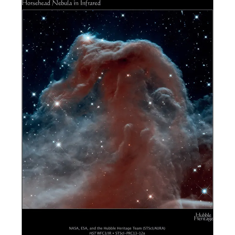 La nebulosa Testa di Cavallo, aprile 2013. NASA, ESA and the Hubble Heritage Team (STScl/AURA)