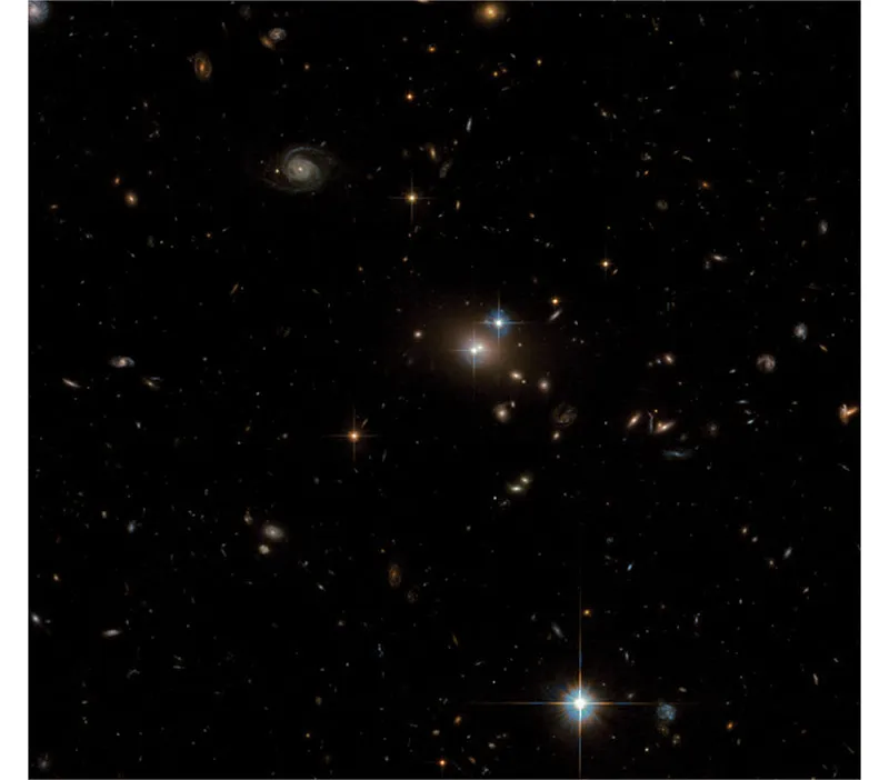 Quasar gemelli. ESA/NASA