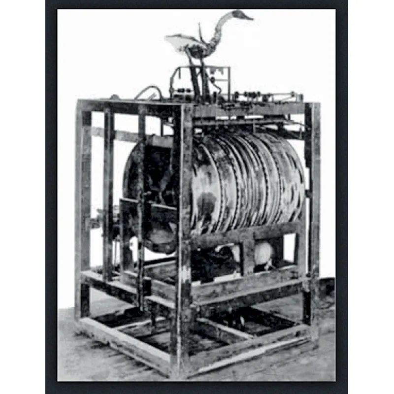 I primi automi Automa a forma di papera