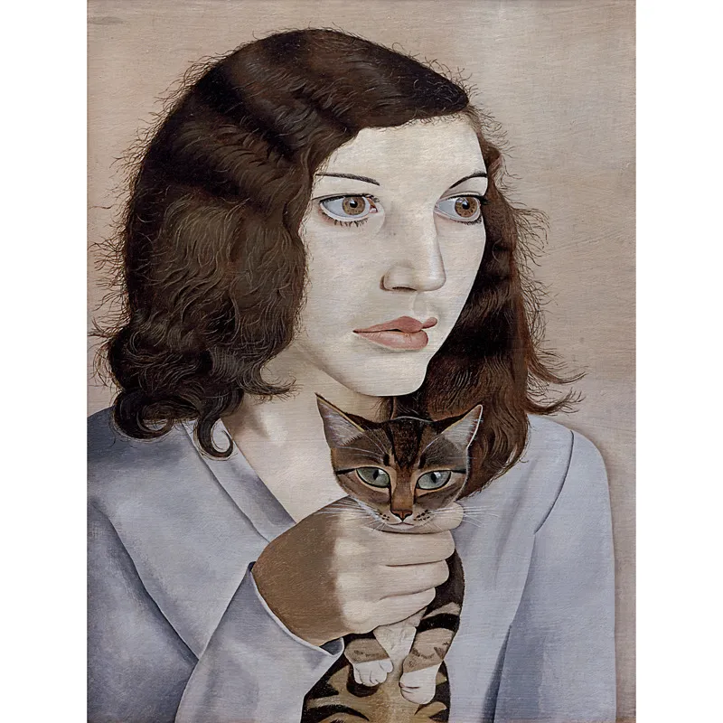 19. Girl with a Kitten, 1947.