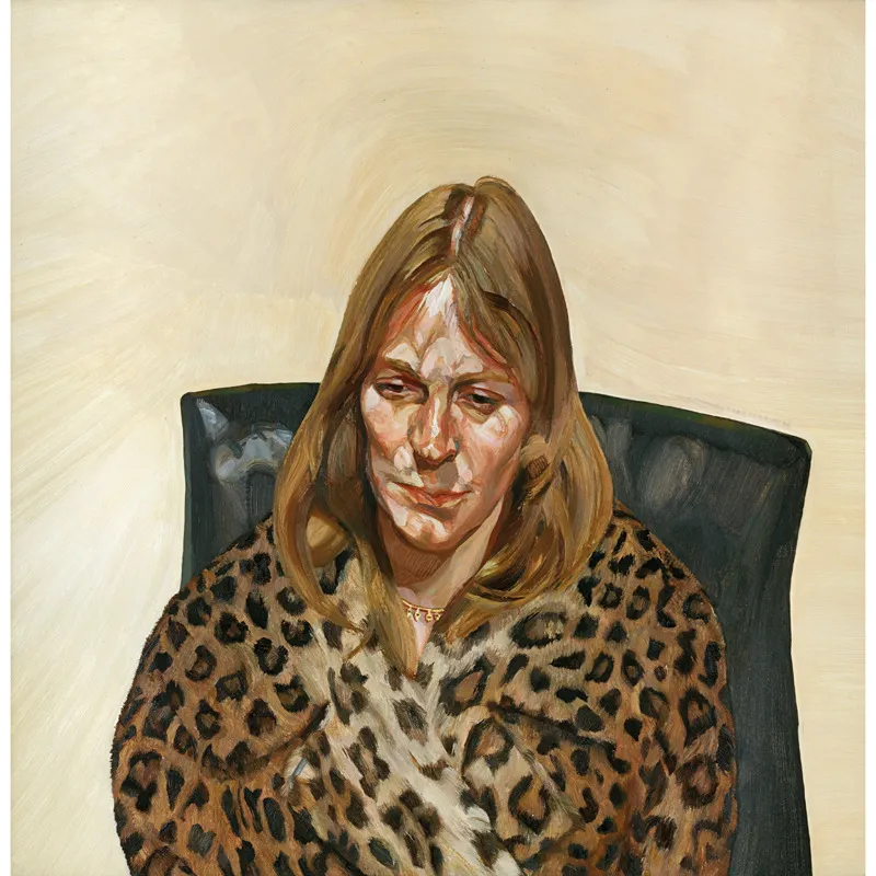 33. Woman in a Fur Coat, 1967-1968.