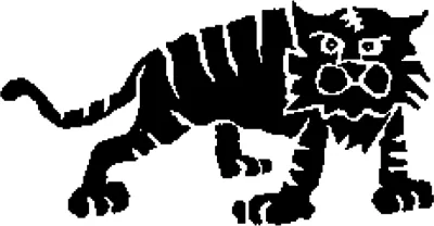 Disegno di una tigre