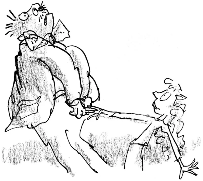 Calogero tenta di sfilare con tutte le sue forze l’anello dal dito di Lavinia