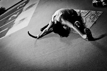 Stretching in allenamento!