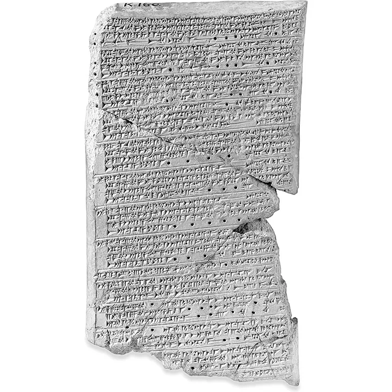 Tavoletta in caratteri cuneiformi scritta a Ninive nel VII secolo a.e.v. Contiene una lista di osservazioni della posizione del pianeta Venere nel cielo fatte sotto Ammisaduqa, un millennio prima