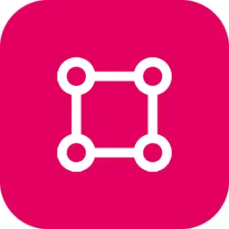 Icona. Quattro piccole circonferenze posizionate sugli angoli di un quadrato