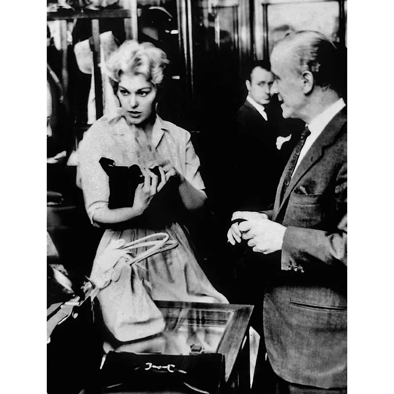 Mio nonno Aldo Gucci e Kim Novak.