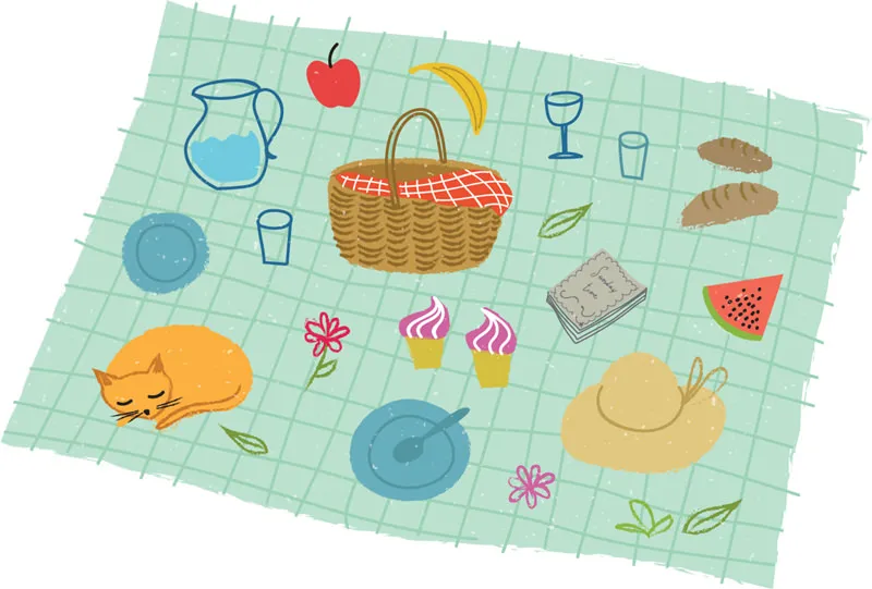 Immagine 1 Un picnic NEL PARCO