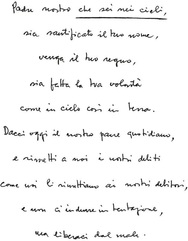 Immagine 1 Padre nostro