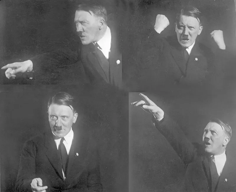 Pose di Hitler
