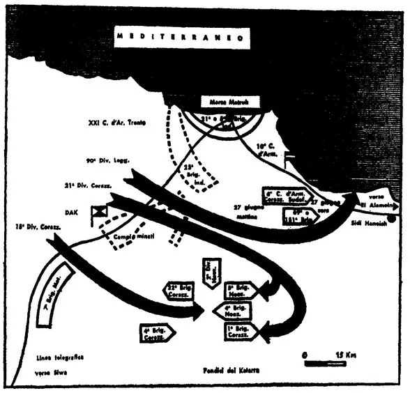 L’audace battaglia di Rommel intorno a Marsa Matruh, il 26 ed il 27 giugno 1942.