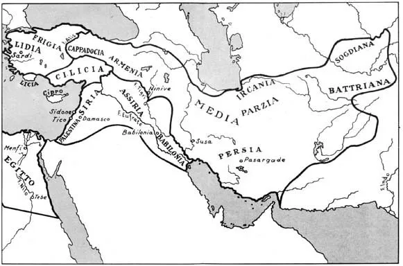 L’impero Medo e i regni di Lidia e Cilicia