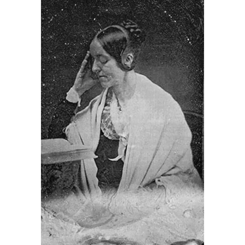 La giornalista americana Margaret Fuller.