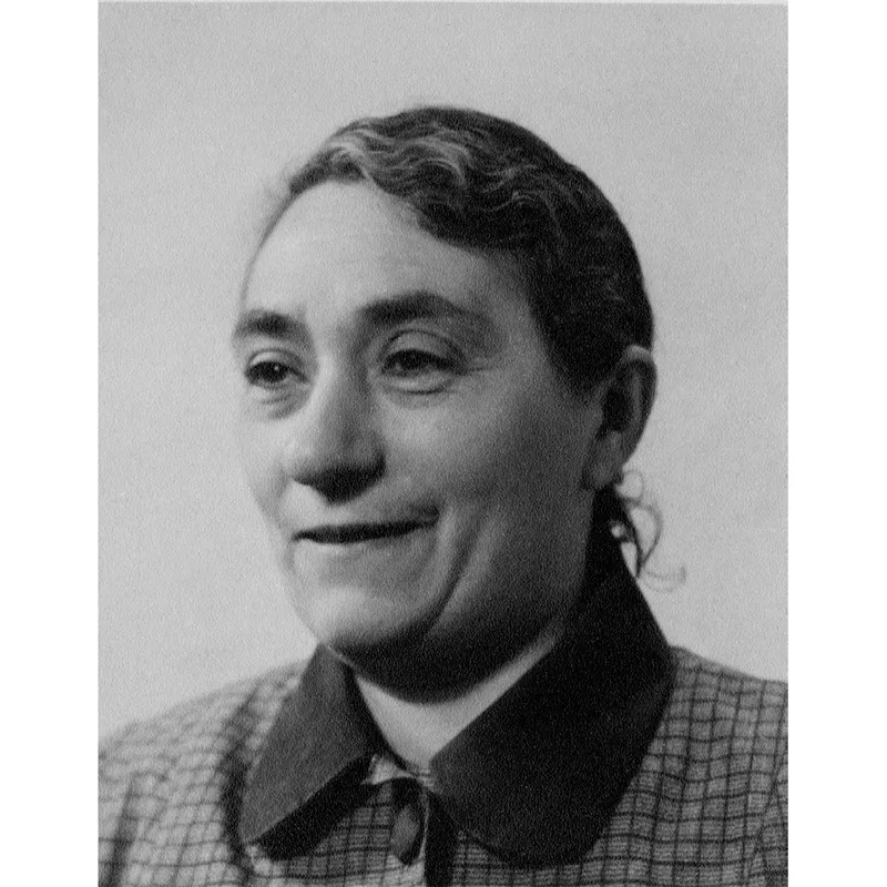 La foto sul passaporto di Femmetje Spier, la mamma (1942 ca).