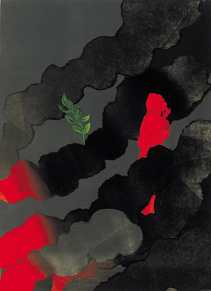 «Or chi tu se’ che il nostro fummo fendi»