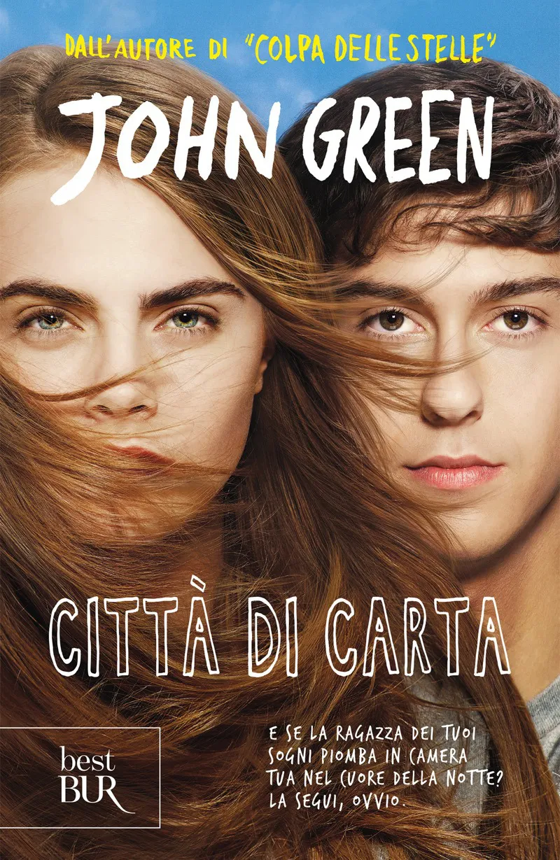 Copertina: Città di carta; John Green