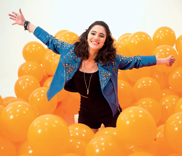 I PALLONCINI COLORATI MI HANNO MESSO ALLEGRIA.