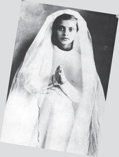 Io, il 3 giugno 1943, giorno in cui feci la mia Prima Comunione e la Cresima, come racconto nella letterina a nonna Sofia.