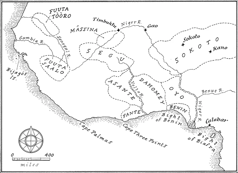 Regni dell’Africa occidentale, 1600 - 1900 circa.