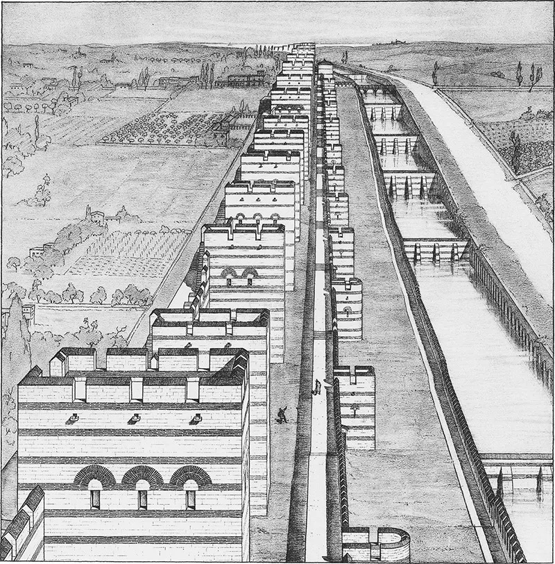 Ricostruzione delle mura teodosiane