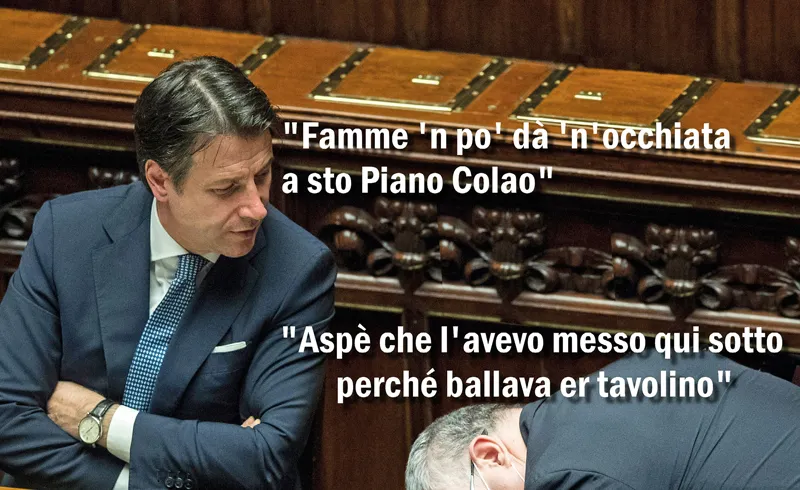 Piano Colao per il rilancio, Conte lo sminuisce definendolo niente di più che uno spunto tecnico. © LaPresse / Roberto Monaldo