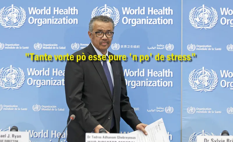 Sulla pandemia persino l’OMS non ha idee chiarissime. © LaPresse / Salvatore Di Nolfi/Keystone via AP