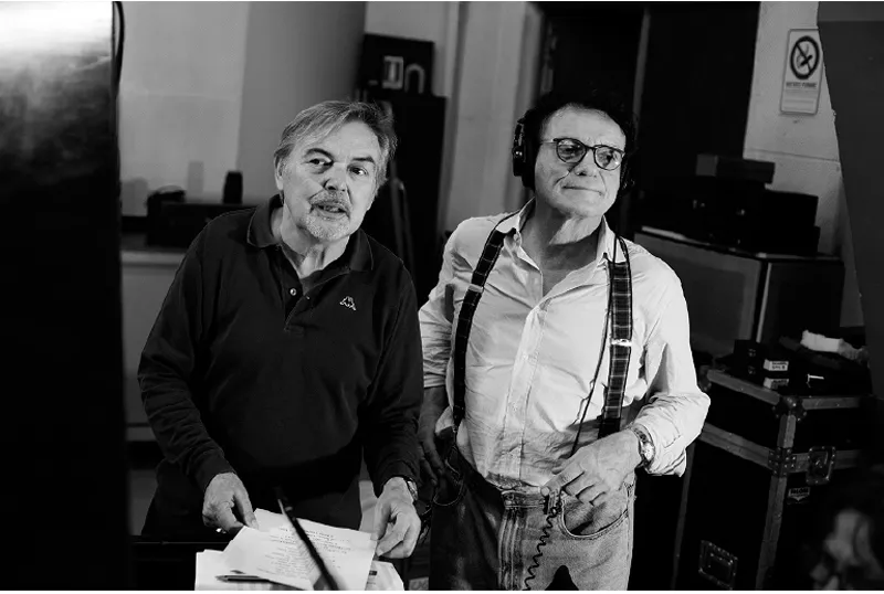 In studio con Mauro Pagani, insostituibile complice di un viaggio bellissimo – in sette tappe e altrettanti album – nelle canzoni della mia città.