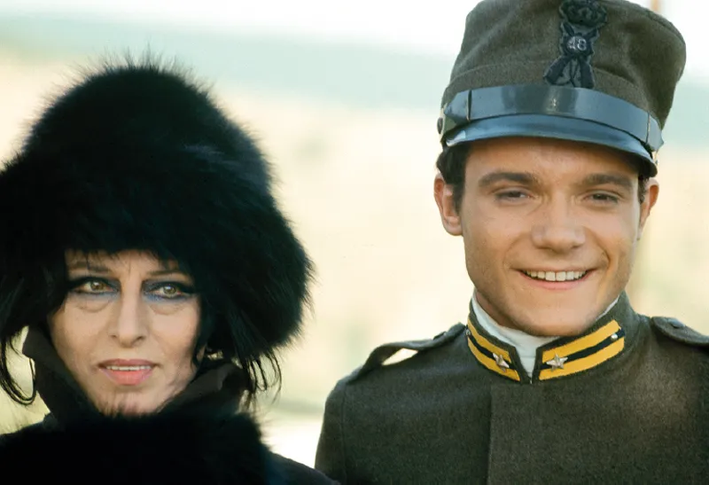 Con Anna Magnani sul set de La sciantosa (1971), regia di Alfredo Giannetti.