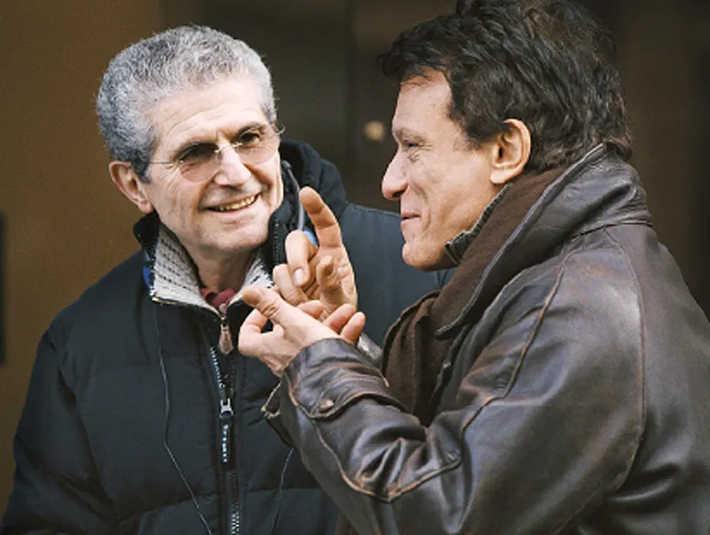 Con Claude Lelouche sul set di Les Parisiens (2004), di seguito una scena del film.